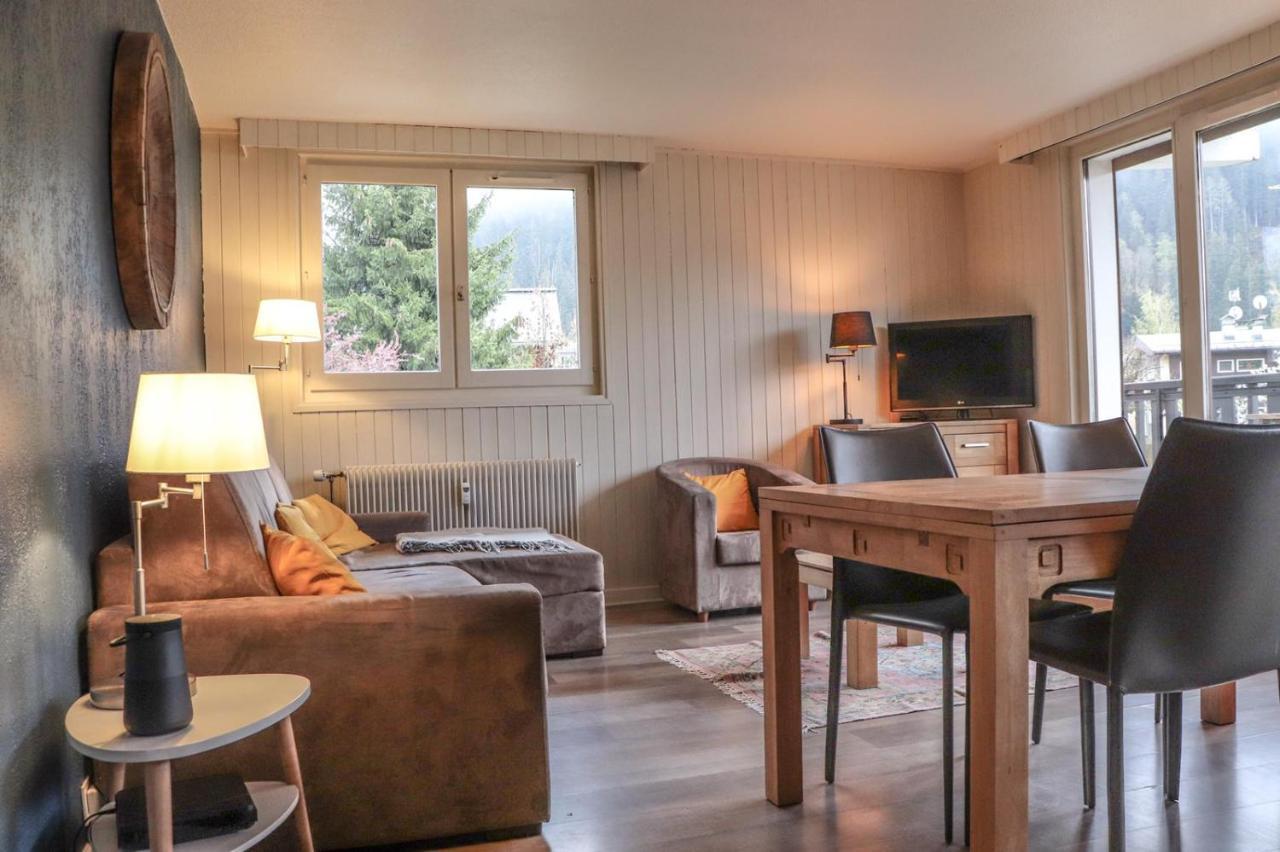Appartement Lyret Centre Chamonix, Vue D'Exception Kültér fotó