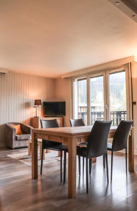 Appartement Lyret Centre Chamonix, Vue D'Exception Kültér fotó
